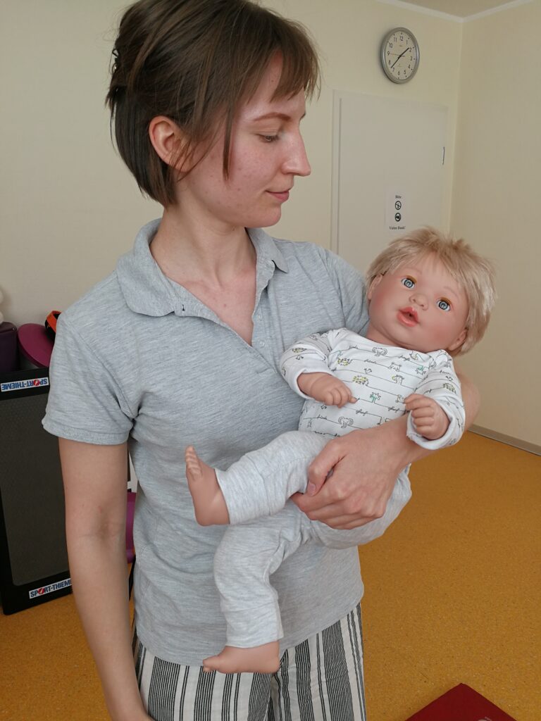 unsere Physiotherapeutin