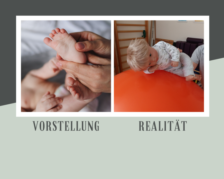 physiotherapie baby vorstellung vs. realität