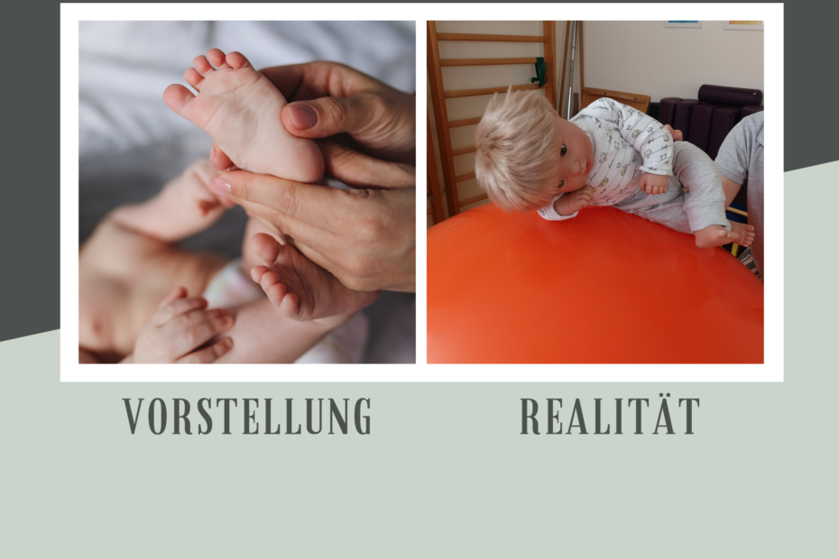 physiotherapie baby vorstellung vs. realität